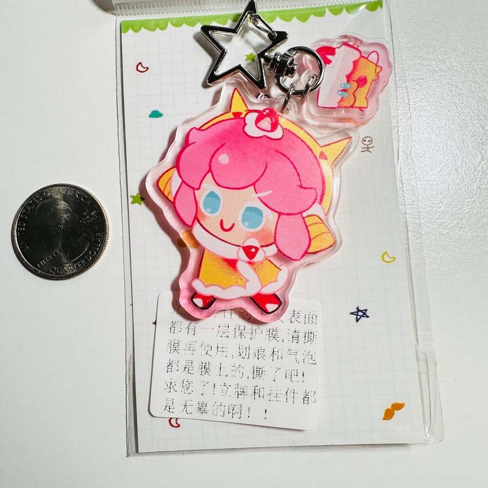 Strawberry Crepe Cookie Run Kingdom Acrylic...